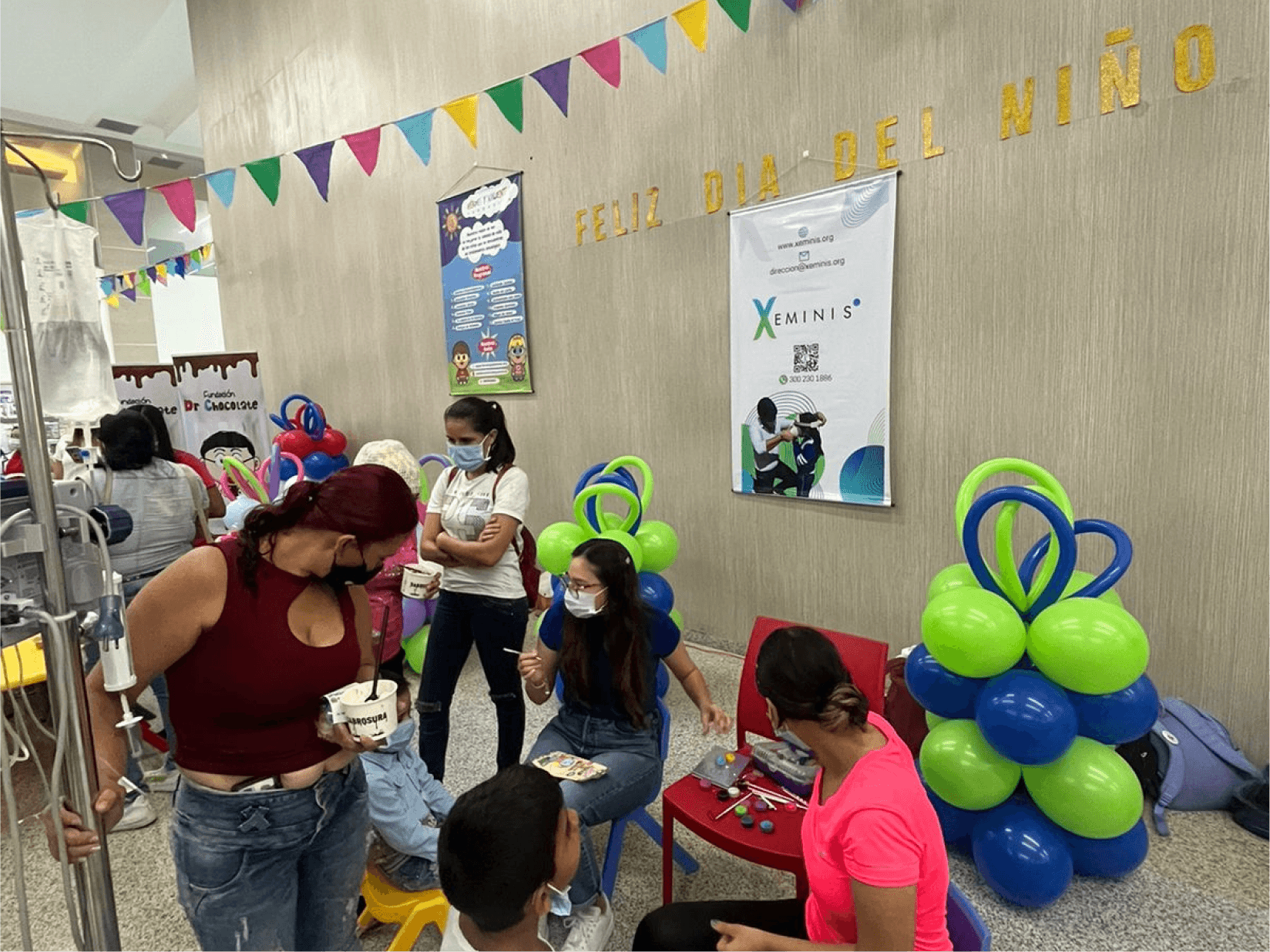 Día del Niño en el HIC: Xeminis llevó alegría a los pequeños guerreros de oncología — foto 5